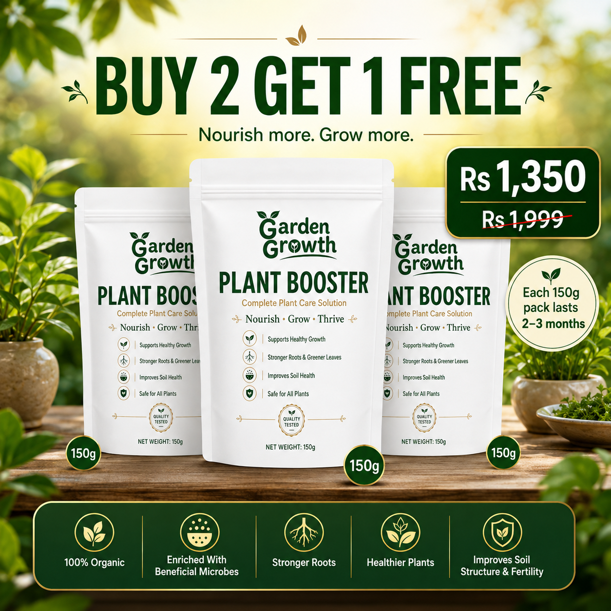 Garden Growth Plant Booster