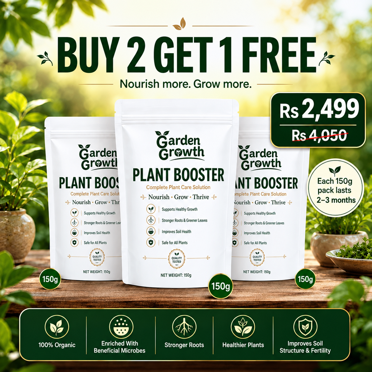 Garden Growth Plant Booster
