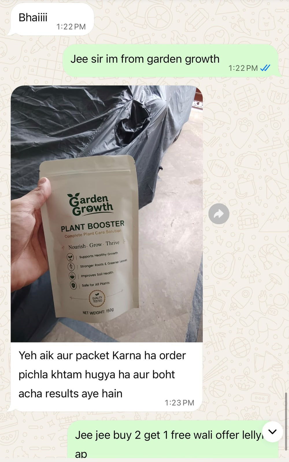 Garden Growth customer review