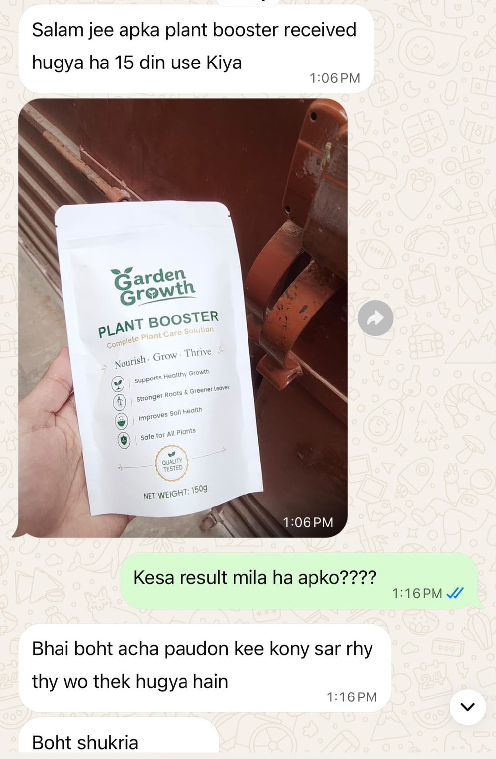 Garden Growth customer review