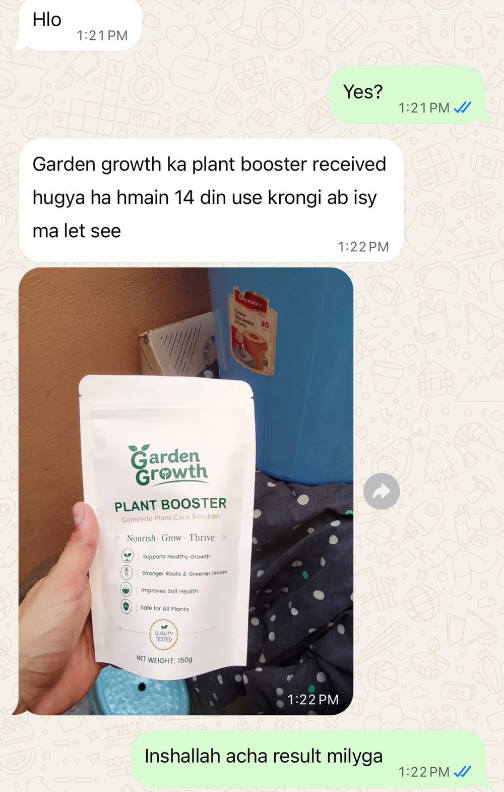 Garden Growth customer review